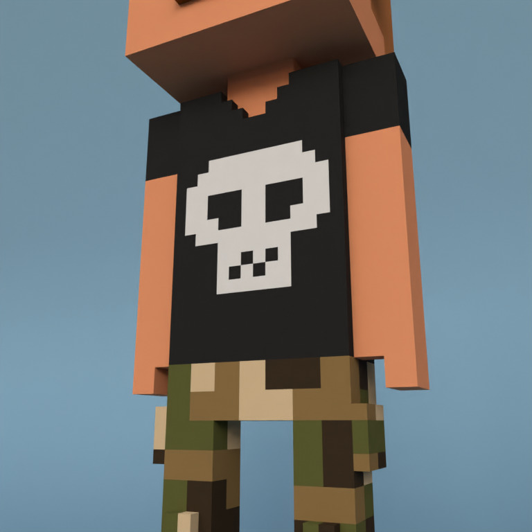 Meebit #8554 — Outfit