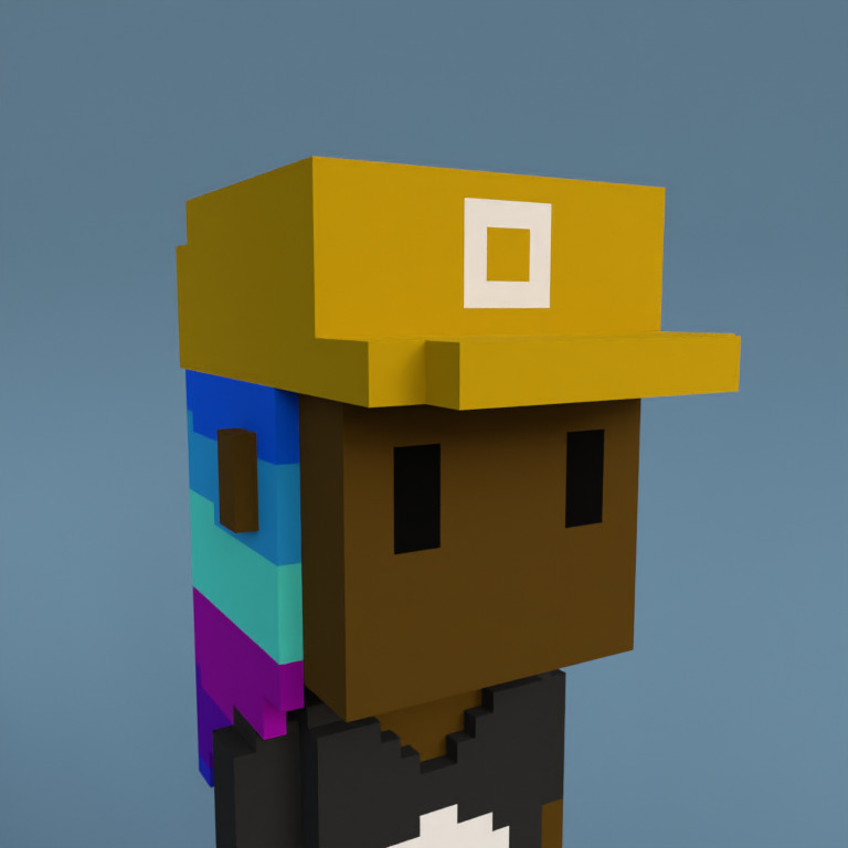 Meebit #8555 — Portrait