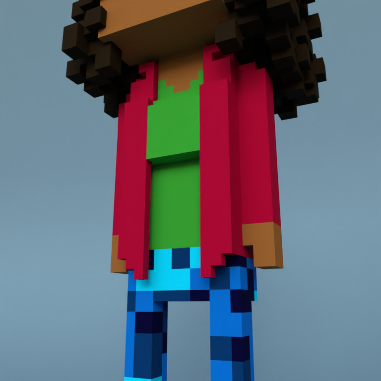 Meebit #8566 — Outfit