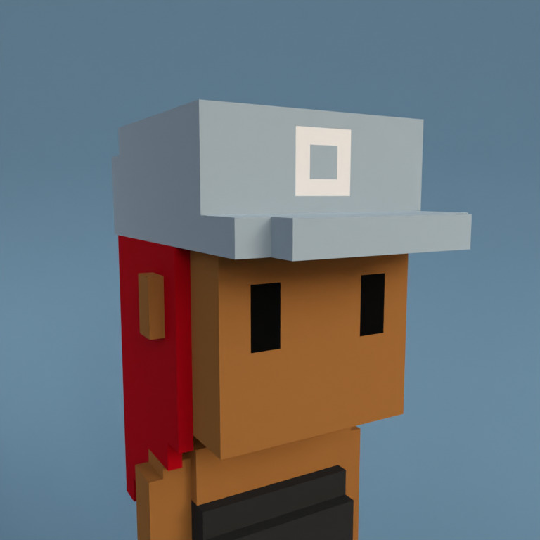 Meebit #8567 — Portrait