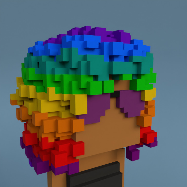 Meebit #8572 — Portrait