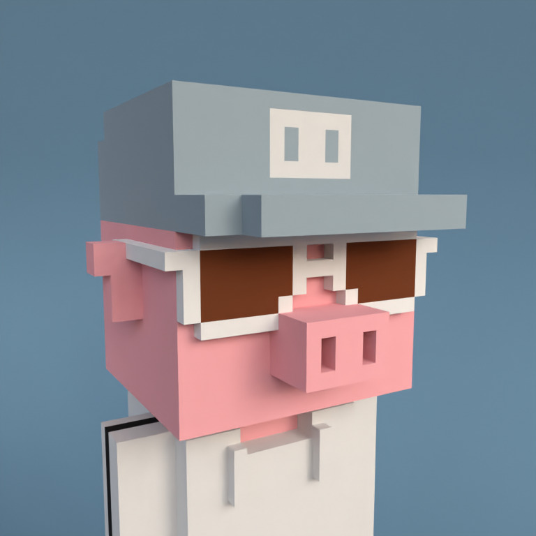 Meebit #8573 — Portrait