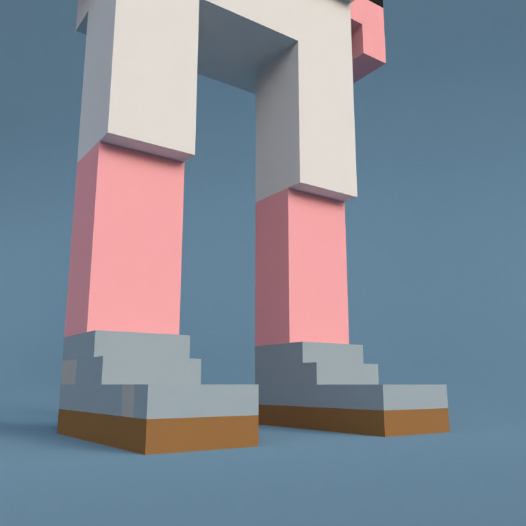 Meebit #8573 — Shoes