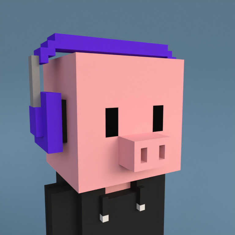 Meebit #8576 — Portrait