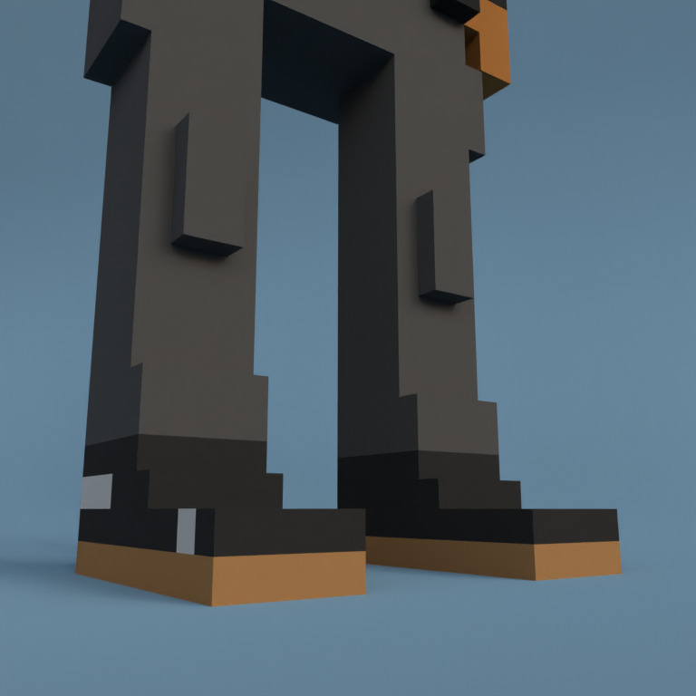 Meebit #8584 — Shoes