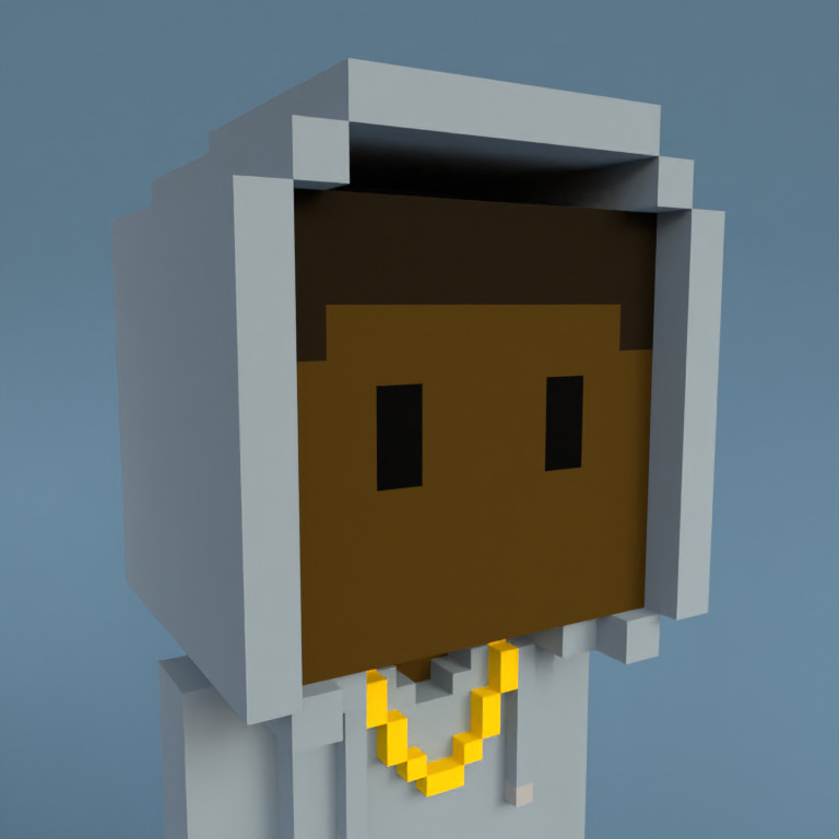 Meebit #8589 — Portrait