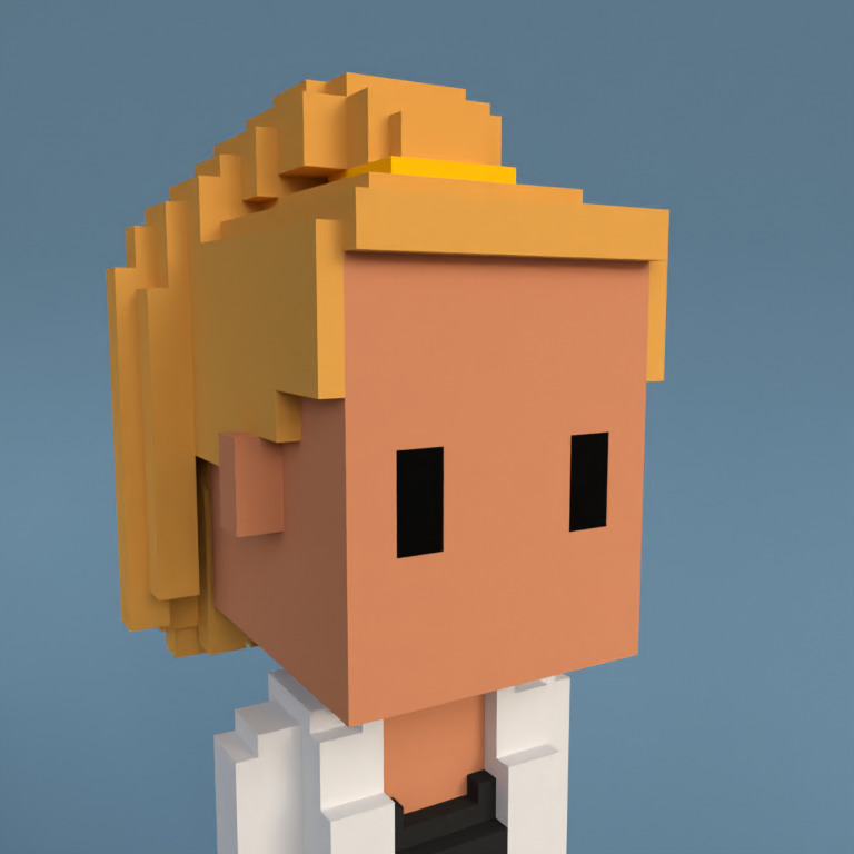 Meebit #8590 — Portrait