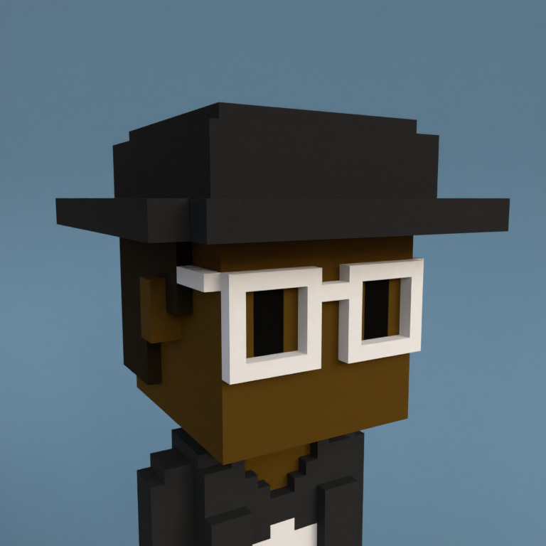 Meebit #8591 — Portrait