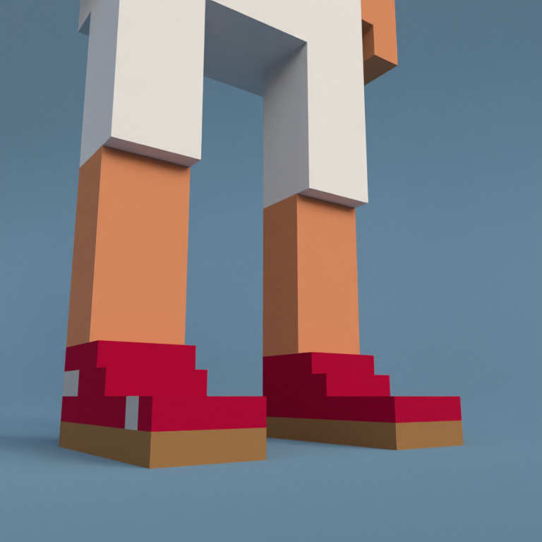Meebit #8592 — Shoes