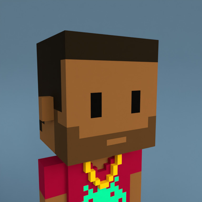 Meebit #8594 — Portrait