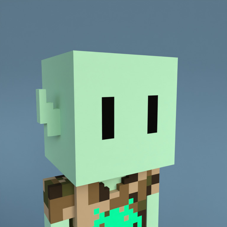Meebit #8598 — Portrait
