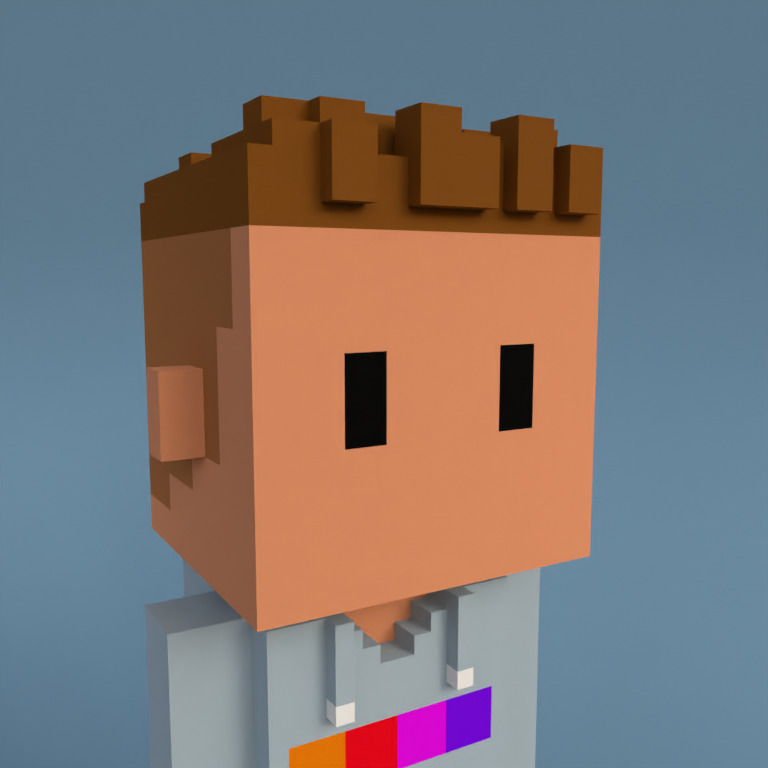 Meebit #8599 — Portrait