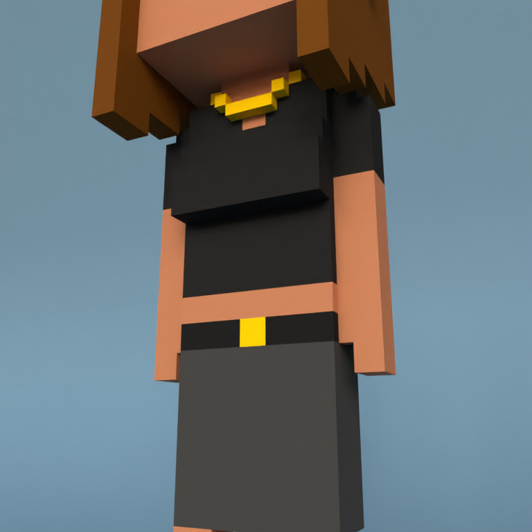 Meebit #8600 — Outfit