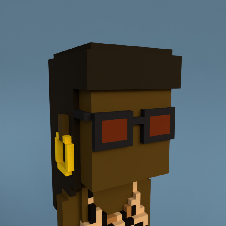 Meebit #8605 — Portrait