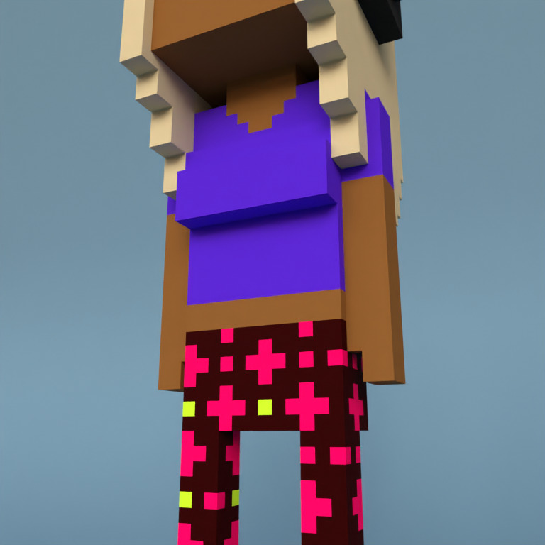 Meebit #8608 — Outfit