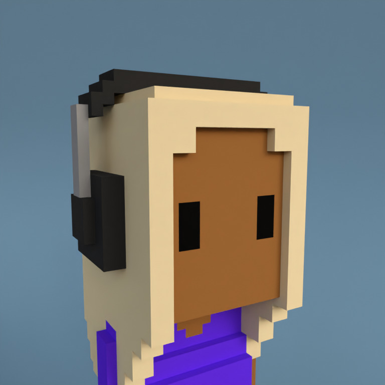 Meebit #8608 — Portrait