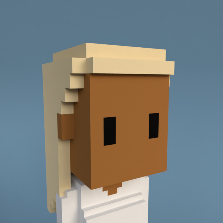 Meebit #8609 — Portrait