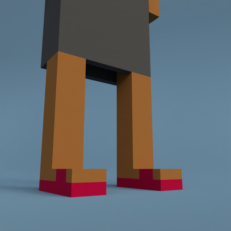 Meebit #8609 — Shoes