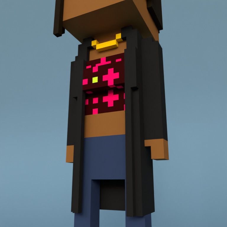 Meebit #8612 — Outfit