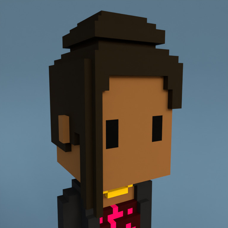 Meebit #8612 — Portrait