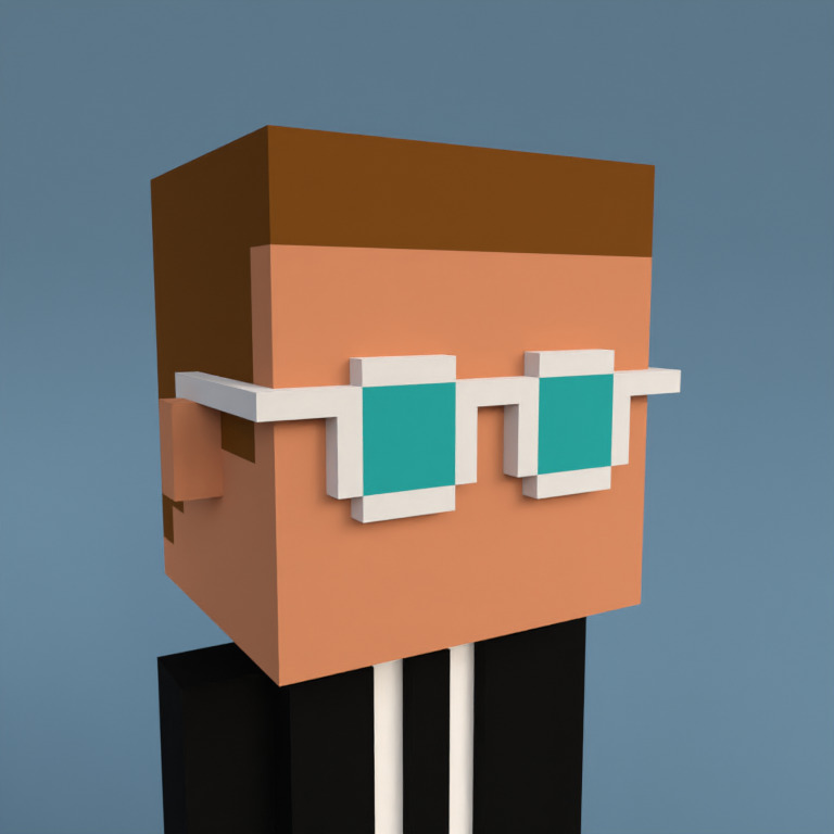 Meebit #8614 — Portrait