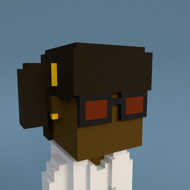 Meebit #8615 — Portrait