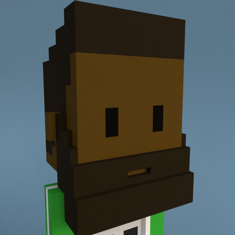 Meebit #8619 — Portrait