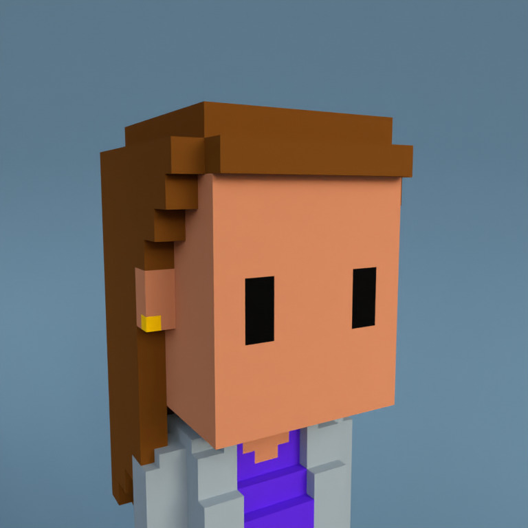 Meebit #8636 — Portrait