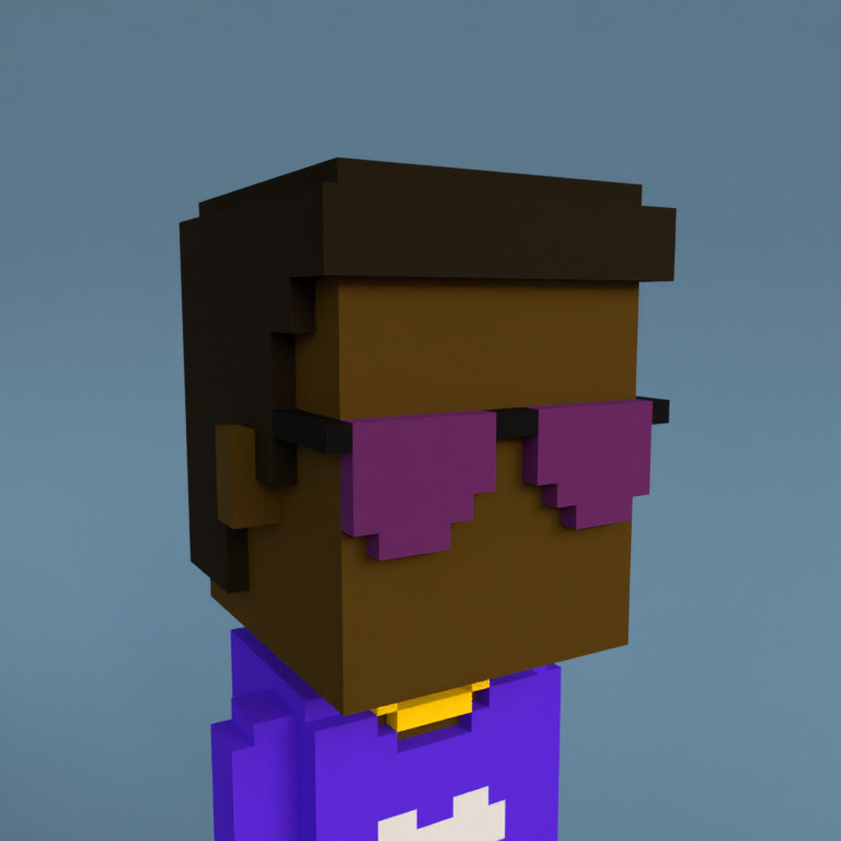 Meebit #8637 — Portrait