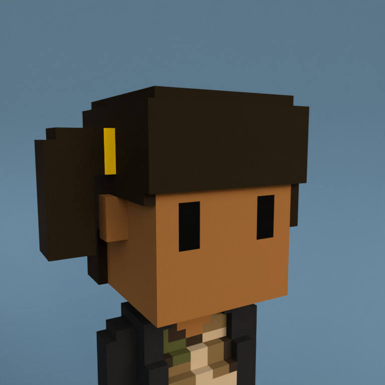 Meebit #8639 — Portrait