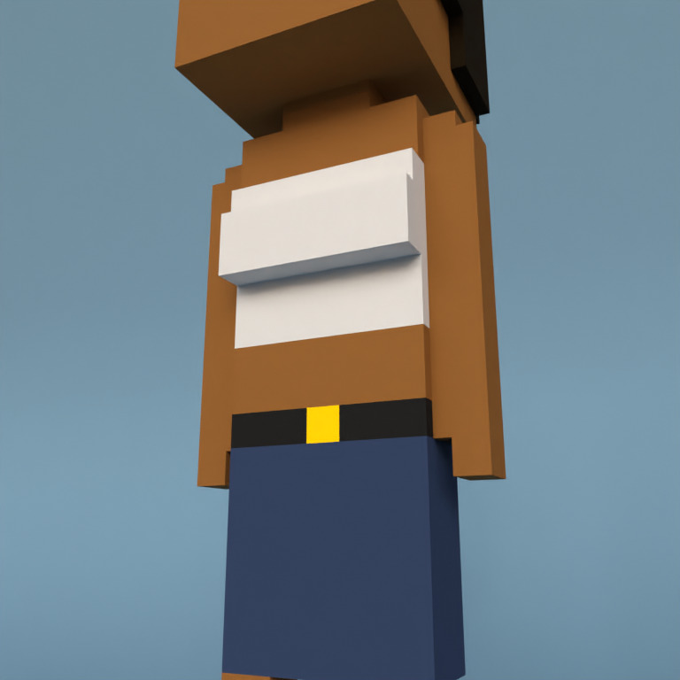 Meebit #8642 — Outfit