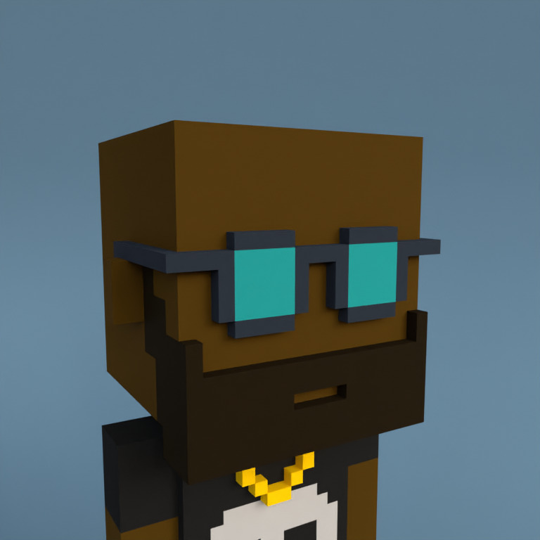 Meebit #8643 — Portrait
