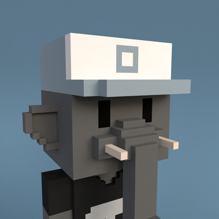 Meebit #8646 — Portrait