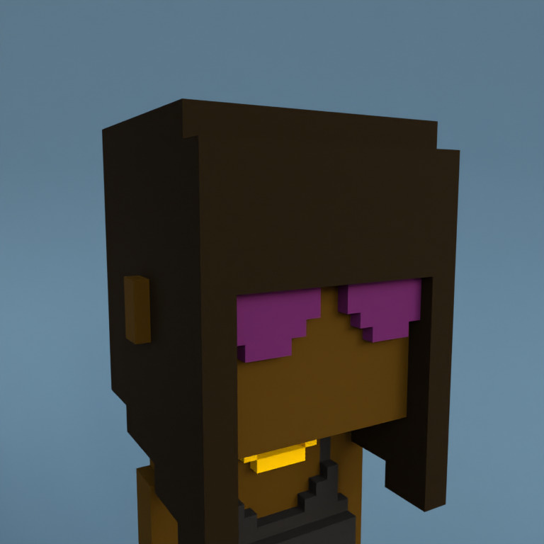 Meebit #8650 — Portrait