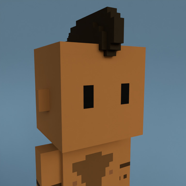 Meebit #8651 — Portrait