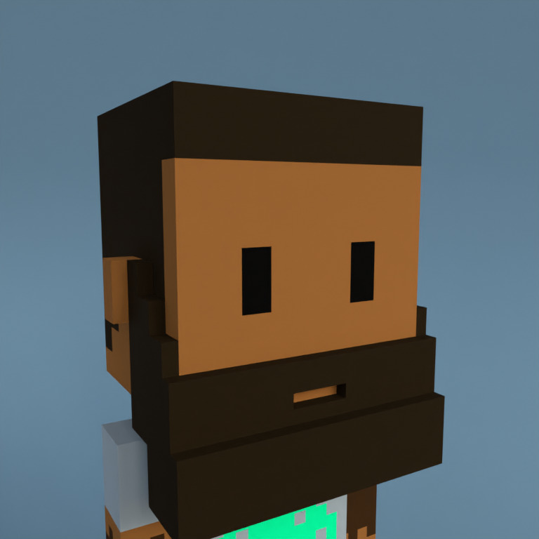 Meebit #8653 — Portrait