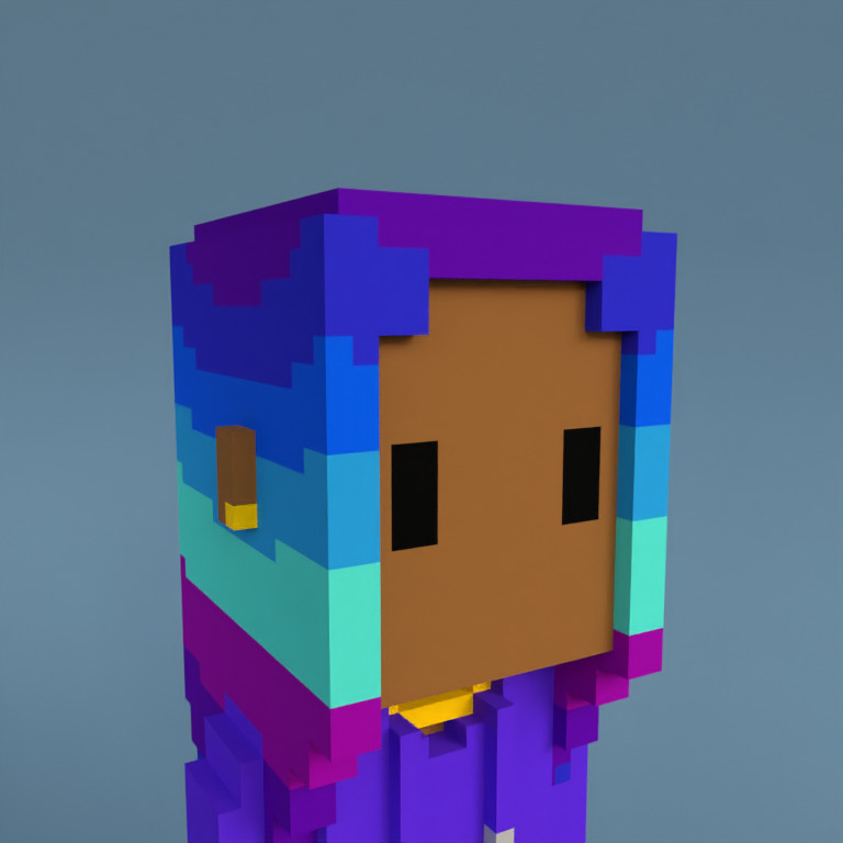 Meebit #8654 — Portrait