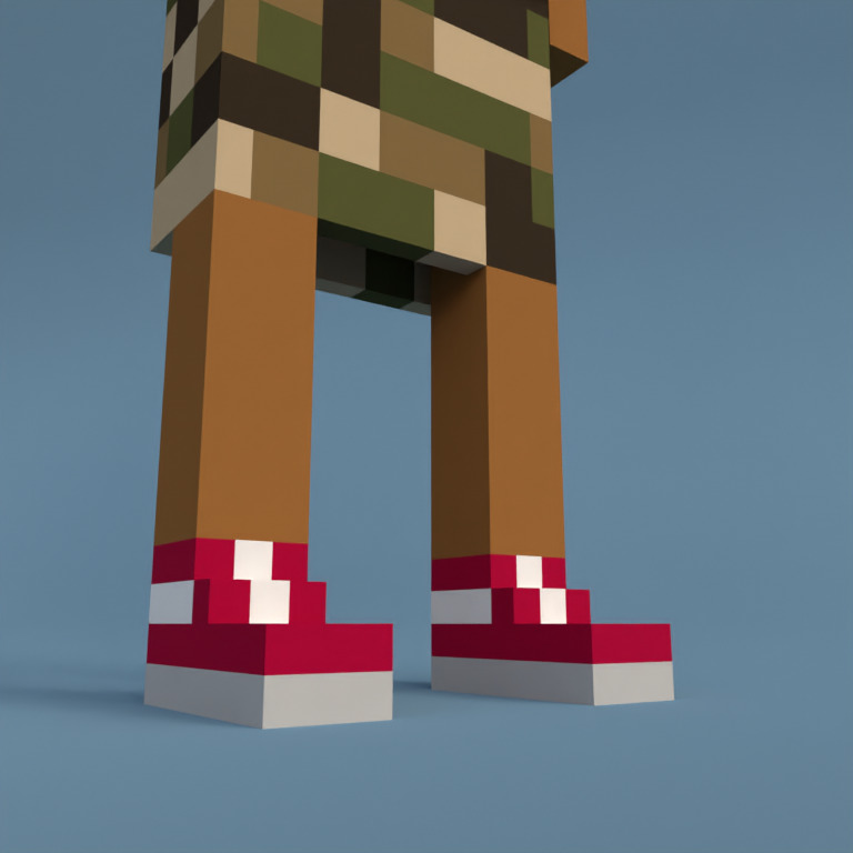 Meebit #8663 — Shoes