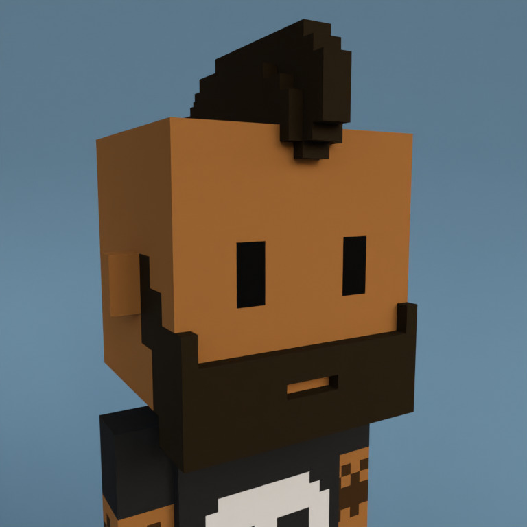 Meebit #8666 — Portrait