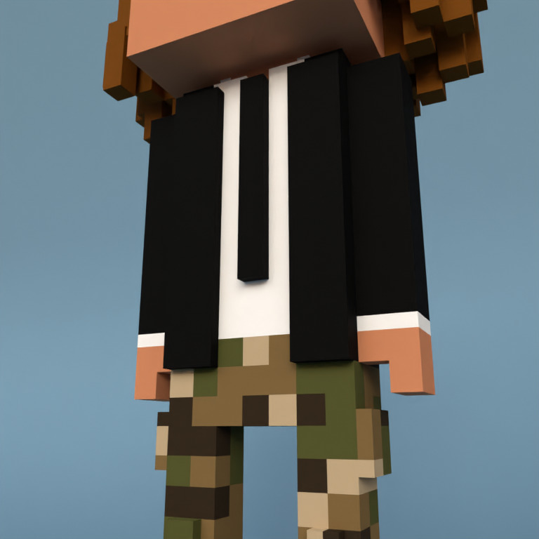 Meebit #8671 — Outfit