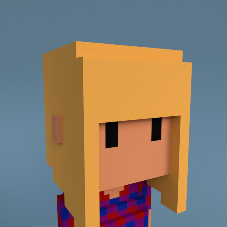 Meebit #8673 — Portrait