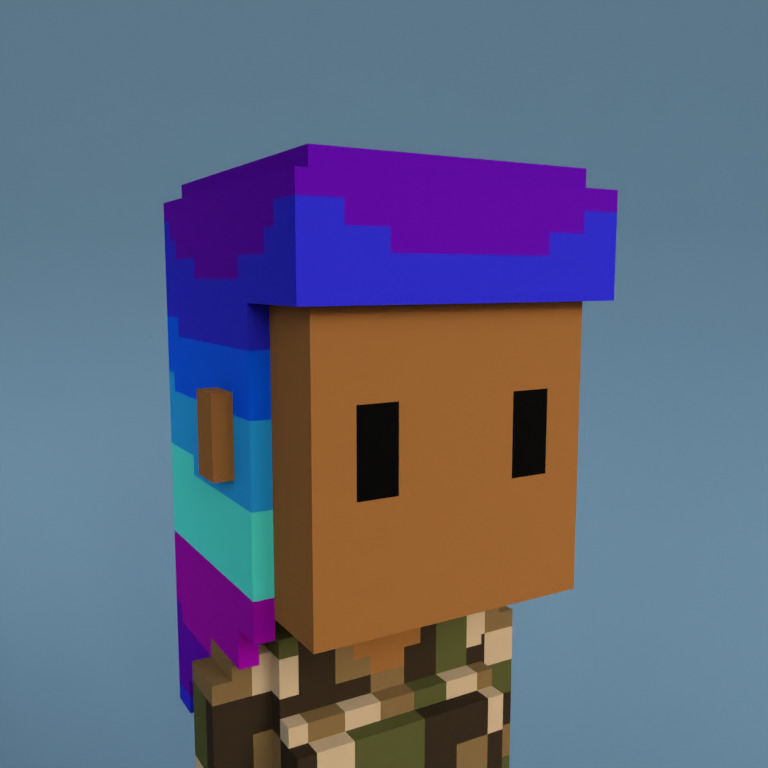 Meebit #8689 — Portrait