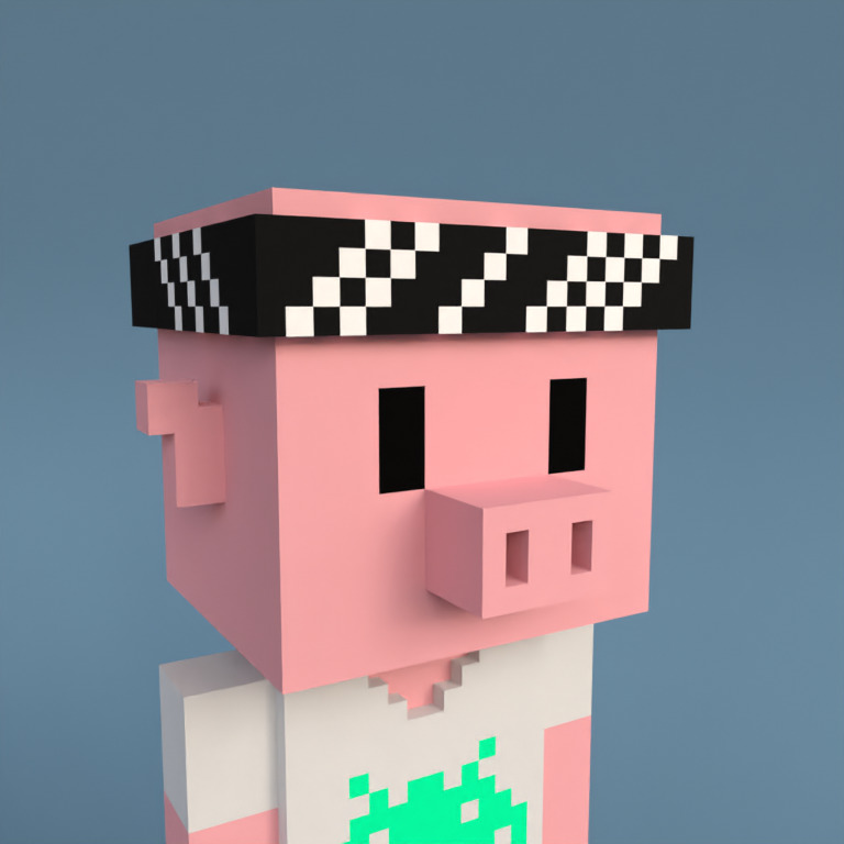Meebit #8694 — Portrait