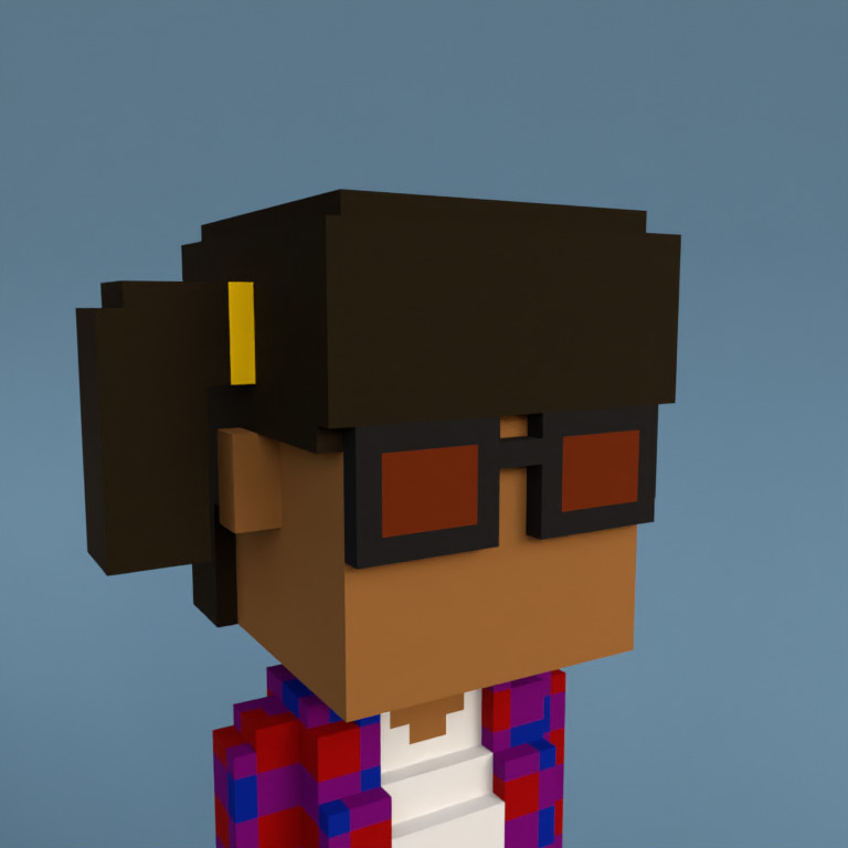 Meebit #8697 — Portrait
