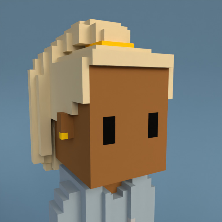 Meebit #8700 — Portrait
