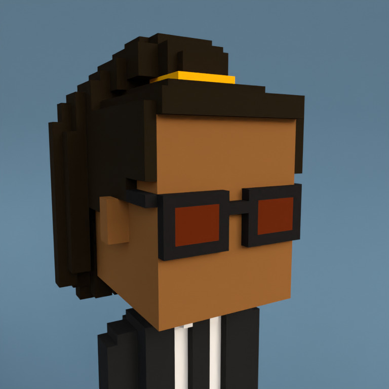 Meebit #8702 — Portrait
