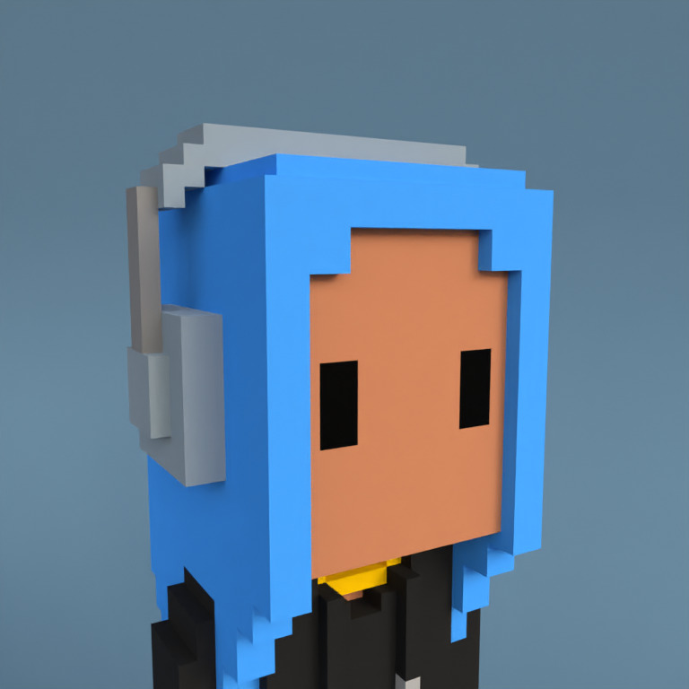 Meebit #8704 — Portrait