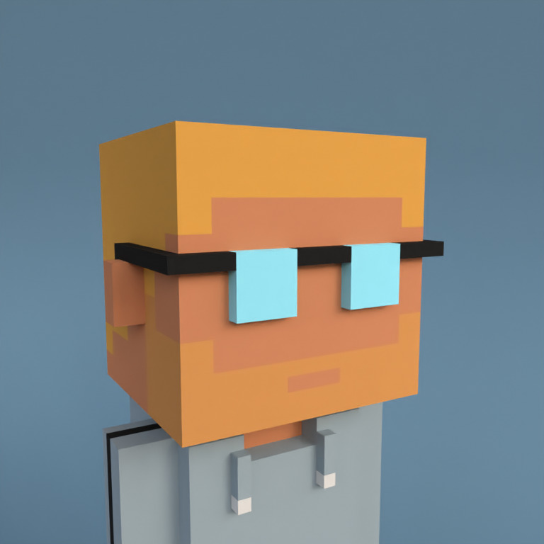 Meebit #8705 — Portrait