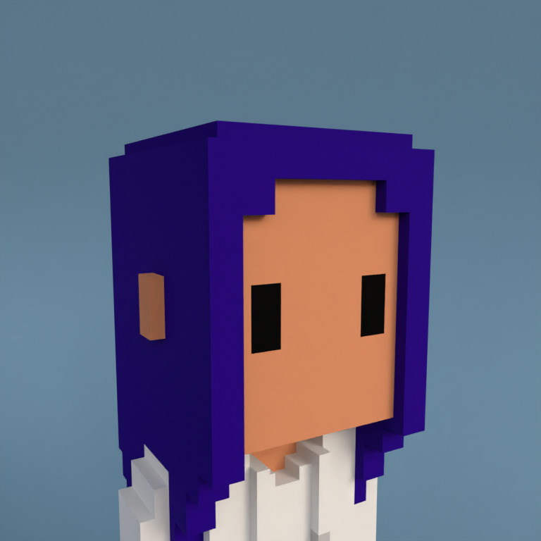 Meebit #8707 — Portrait
