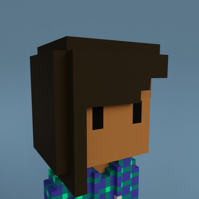 Meebit #8710 — Portrait